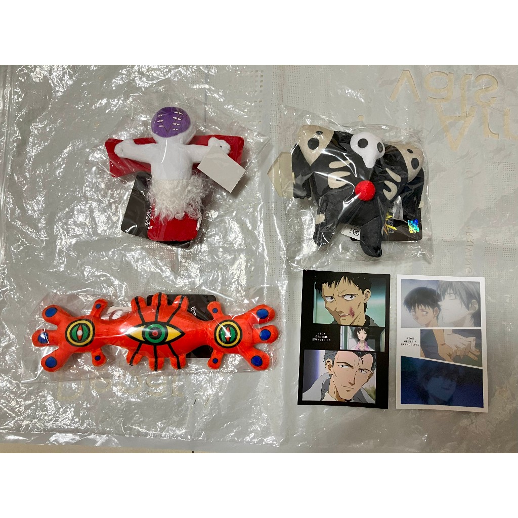 新世紀福音戰士 EVA STORE 使徒 水天使 空天使 莉莉絲 布偶 玩偶 絨毛娃娃 週邊 娃娃 明信片 卡片 | 蝦皮購物