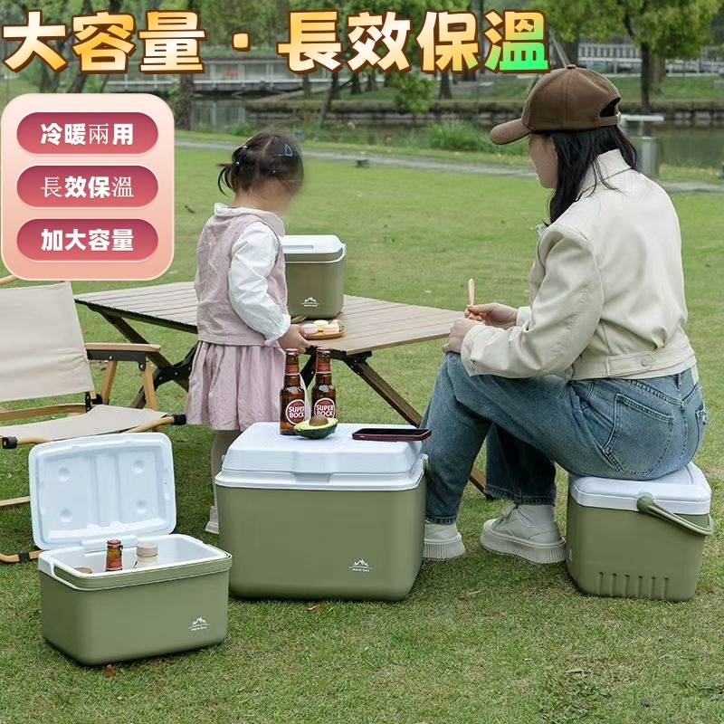 保冰箱 【贈冰板 注水冰袋】保溫箱 露營保冷箱 保冰桶 戶外冰桶 小冰桶 露營冰箱 攜帶式冰桶 外出保冷桶 | 蝦皮購物