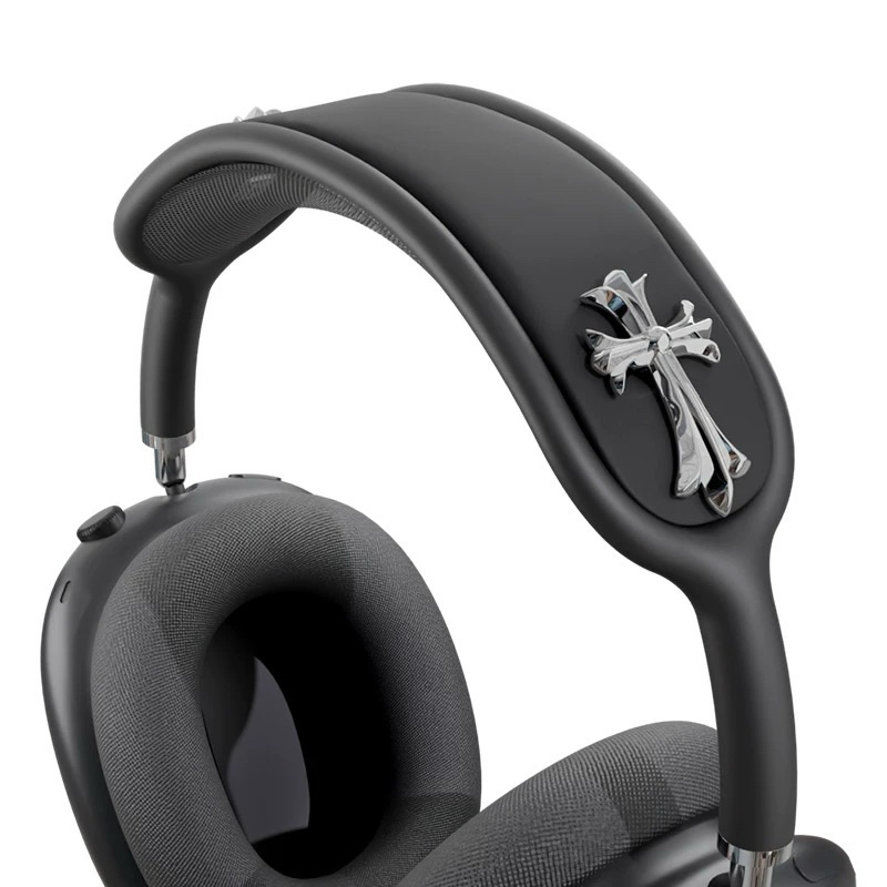 AirPods MAXカバー　クロス　十字架 Cross Airpods Max Covers: 3D Printed Gothic Headphone Attachment