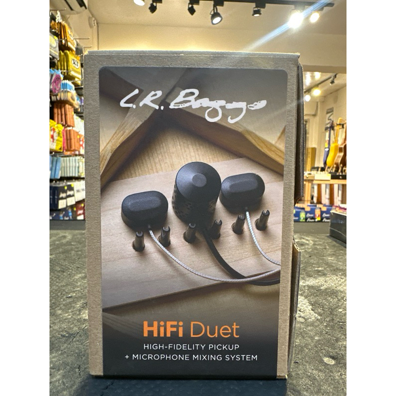 LR BAGGS HIFI DUET最高階雙系統木吉他拾音器全新品公司貨［世品