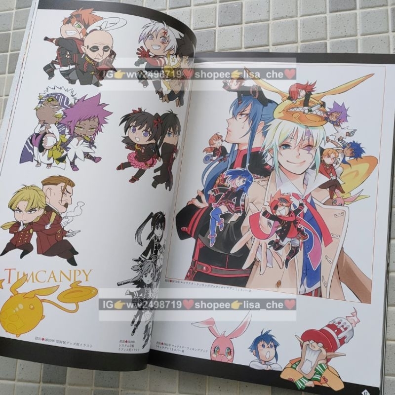 日版絕版星野桂驅魔少年D.Gray-man 原畫展星野桂的世界公式畫冊畫集亞