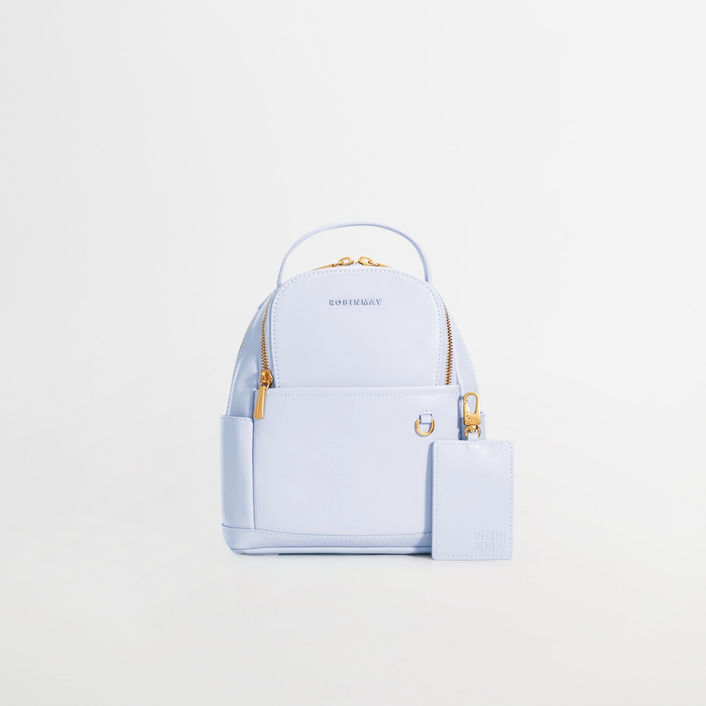 ROBINMAY】珞可貝拉後背包(拉鍊封口/後背包/PU皮革/多色挑選