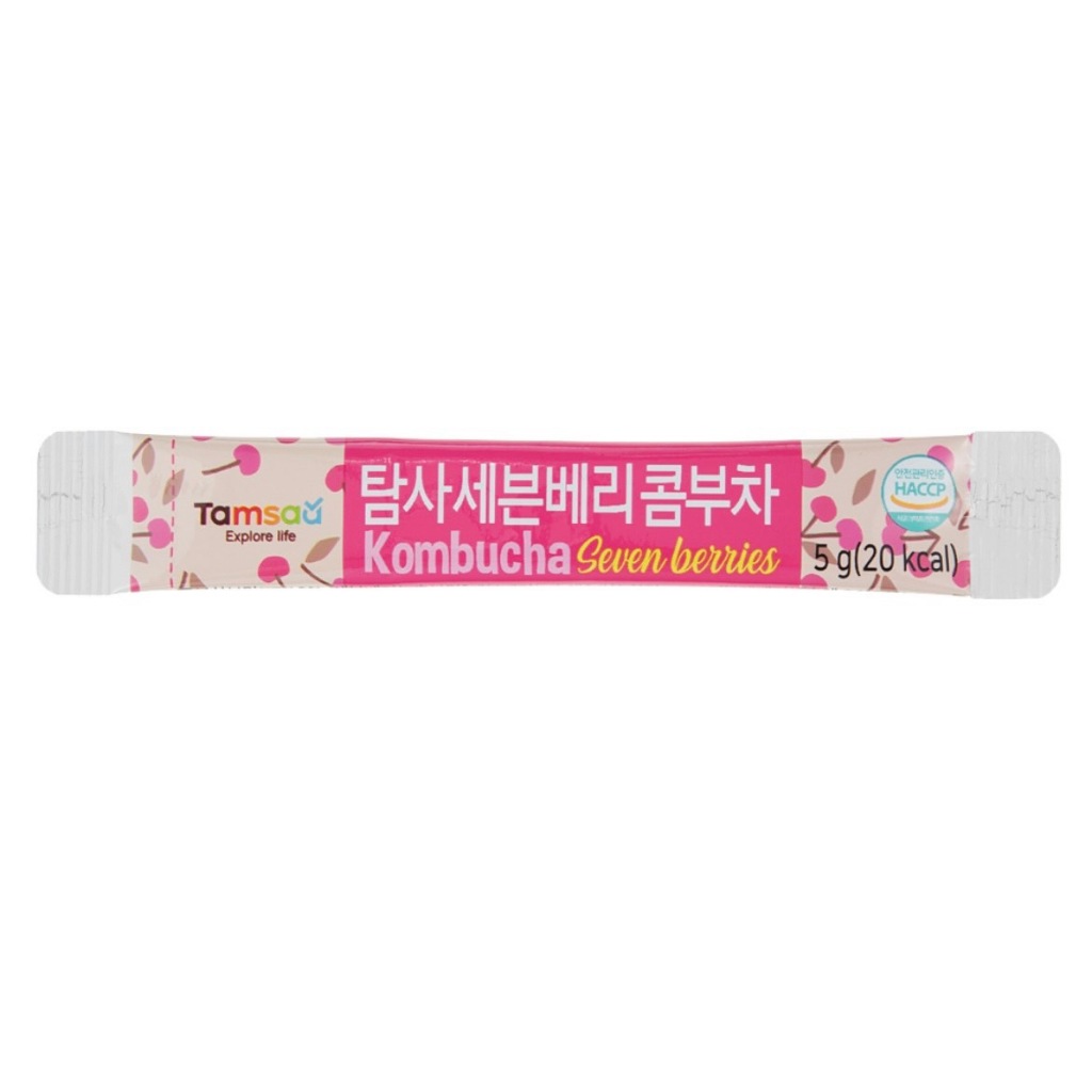 韓國Tamsaa 七種莓果康普茶, 5g單條 | 蝦皮購物