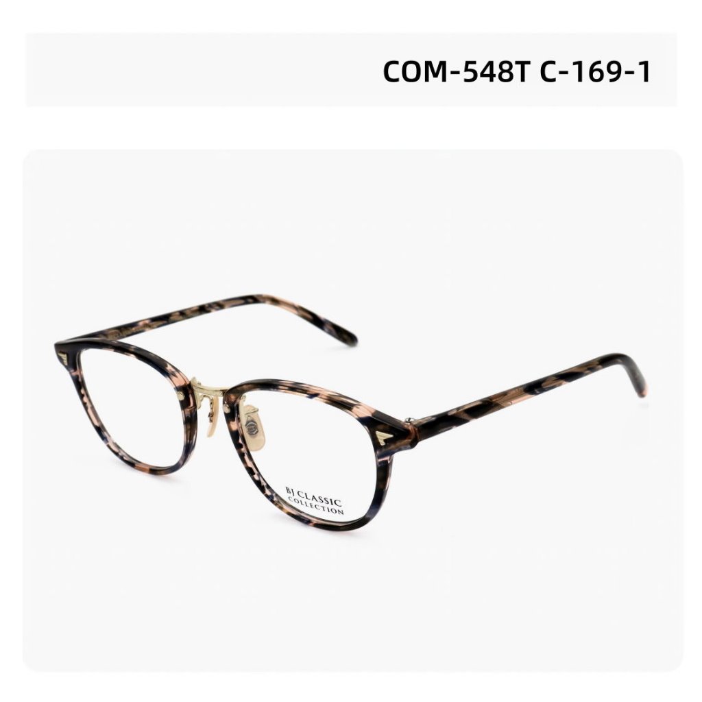 台灣限定版】BJ CLASSIC COM-548T 日本手工眼鏡|925純銀羽翼 台灣限定版】BJ CLASSIC COM-548T 日本手工眼鏡|925純銀羽翼