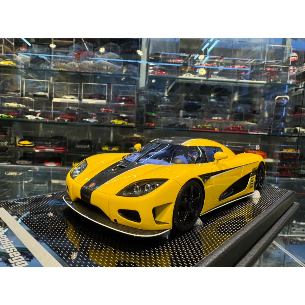 吉華@ 1/18 VMB Koenigsegg CCX Yellow | 蝦皮購物