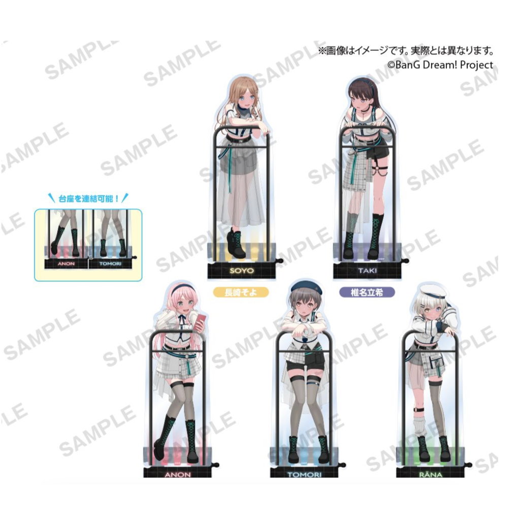 BUSHIROAD CREATIVE BanG Dream! 角色壓克力立牌MyGO!!!!! 處
