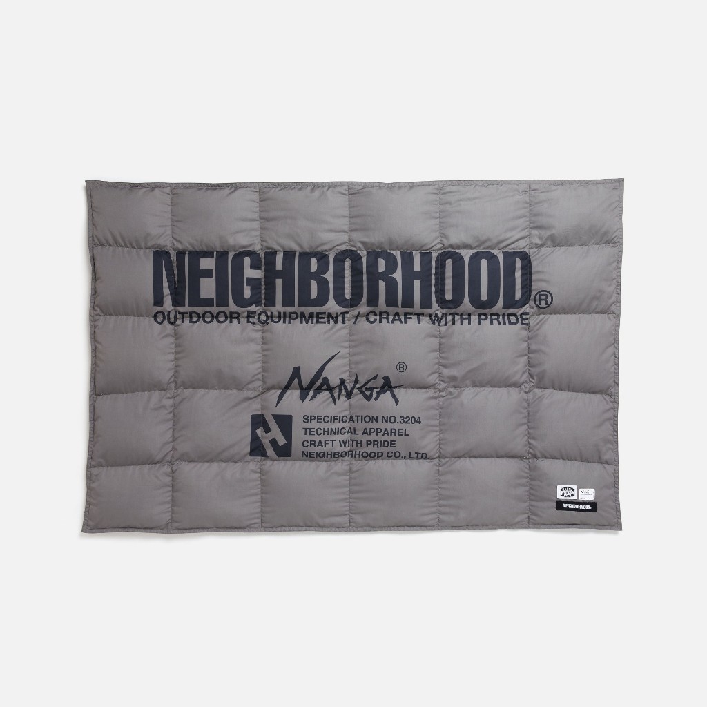NEIGHBORHOOD NH X NANGA . DOWN HALF BLANKET [242NNNNN-AC02