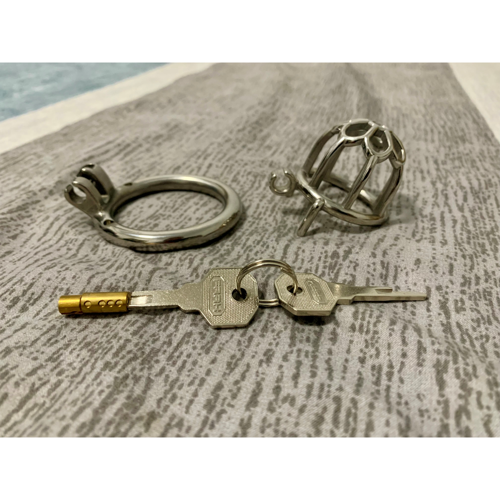 FRRK 18 不銹鋼 貞操鎖 CB鎖 45mm 圓形環 | 蝦皮購物