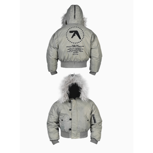 TYC STORE）RYE CHASIN N2B APHEX TWIN BOMBER ARCHIVE 棉服連帽外套 