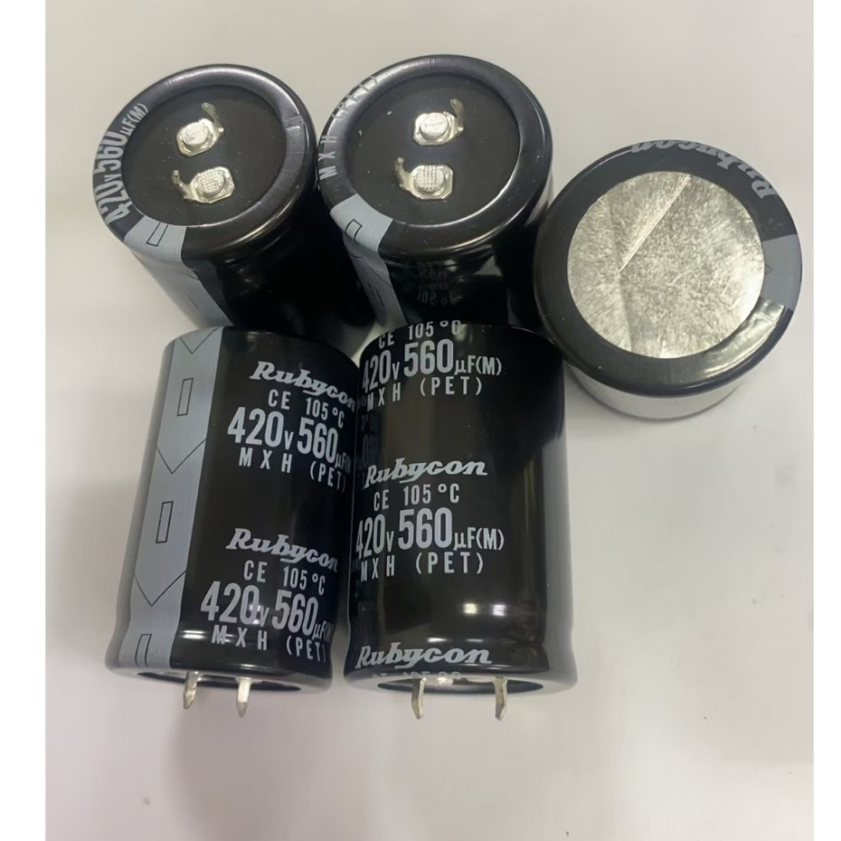 台灣現貨 日本製RUBYCON 560uF/420V 尺寸30X45mm 鋁質電解電容 牛角電容 (SNAP)電容 | 蝦皮購物