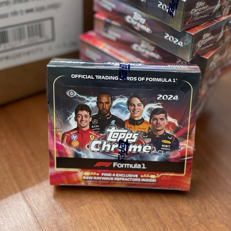 全新現貨 2024 Topps Chrome F1 Formula 1 Qualifying Lap Hobby Box | 蝦皮購物