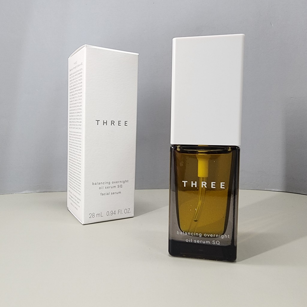 現貨⚡THREE 新版平衡SQ舒眠晶摩油30ml Balancing Overnight Oil Serum