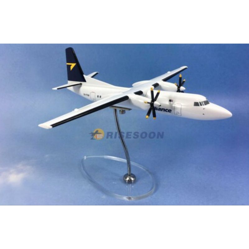 聯盟航空公司 福克50 FK50 Fokker50 (1/100) | 蝦皮購物