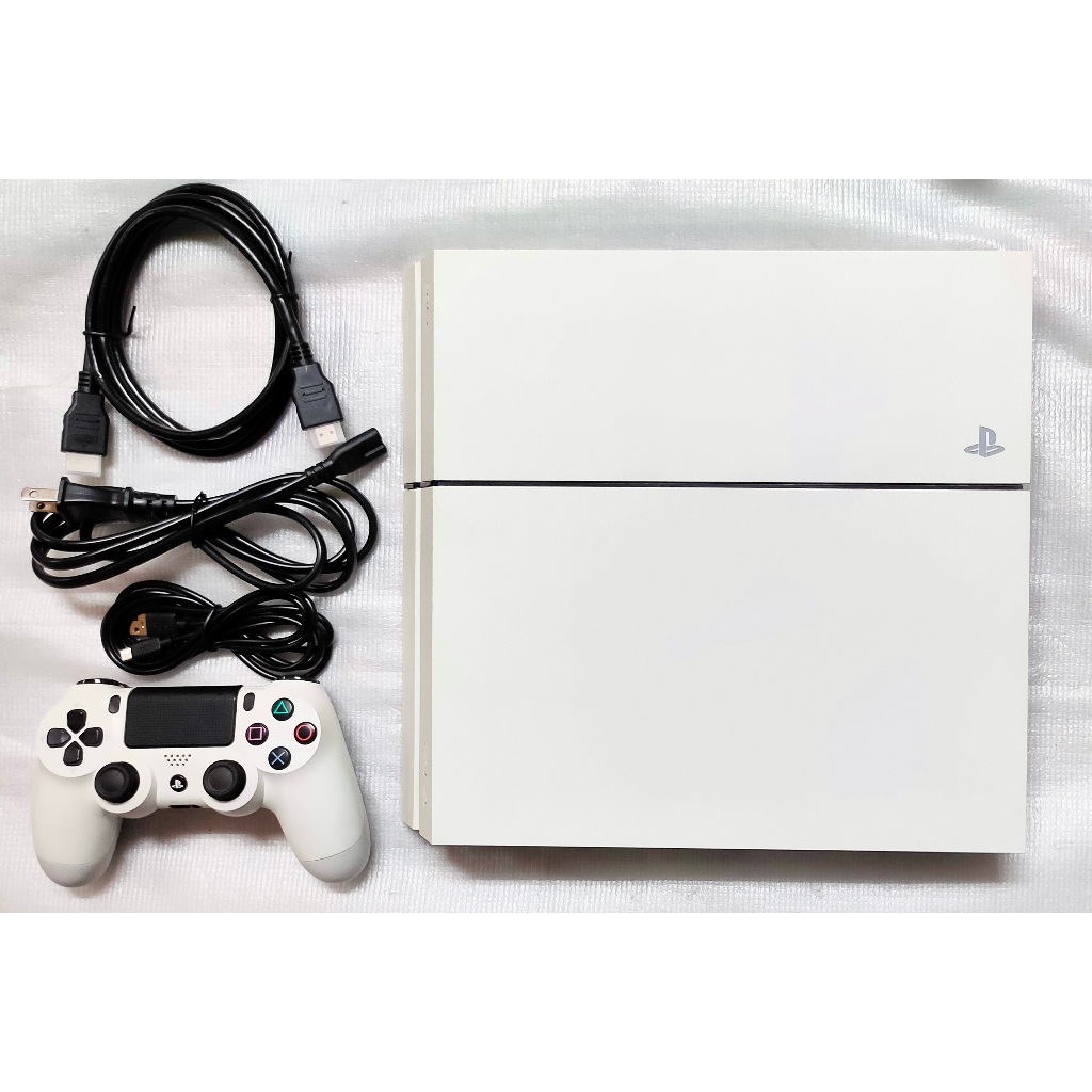 PS4 1207 500G 11.00 主機冰河白8.9成新台灣公司貨| 蝦皮購物