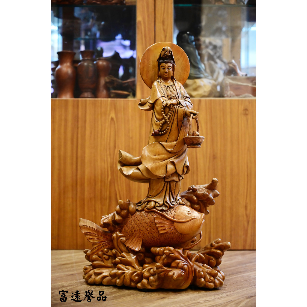 富遠譽品】風水擺件木雕普洱茶, 線上商店| 蝦皮購物