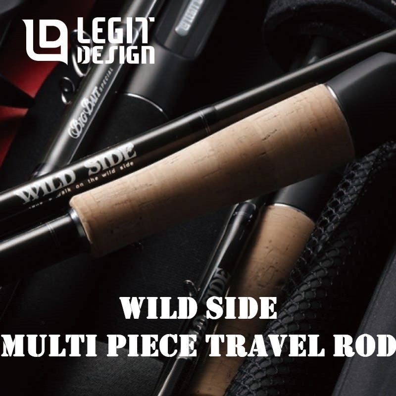 【鄭哥釣具】Legit Design 鯉聚 Wild Side Travel Rod 5P竿 旅竿 路亞竿 大餌 雷強 | 蝦皮購物