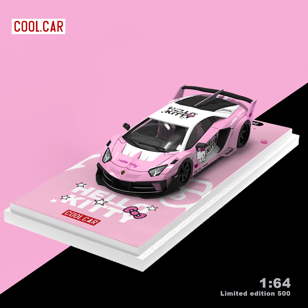 1/64ランボルギーニ アヴェンタドールGT Evo LP700-4ハローキティ
