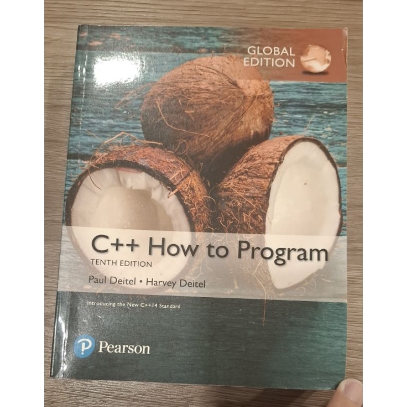 C++ How to program the tenth edition | 蝦皮購物