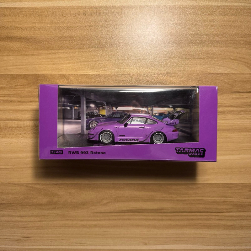 🔥TARMAC WORKS 1/43 RWB 993 Rotana (Purple) | 蝦皮購物