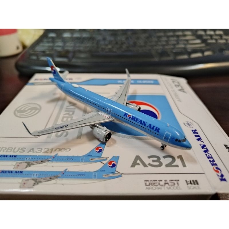 1:400 大韓航空Korean Air A321-200 HL8505 JC Wings 製作| 蝦皮購物