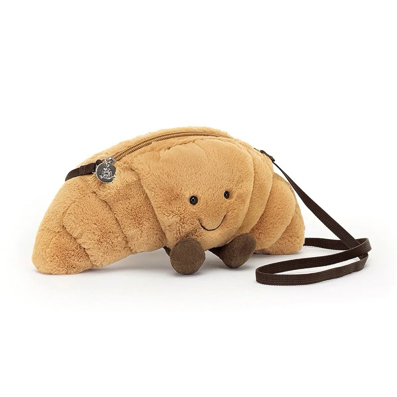 全新Jellycat正品｜酥皮可頌包🥐 可頌斜背包 可頌包包 Croissant Bag | 蝦皮購物