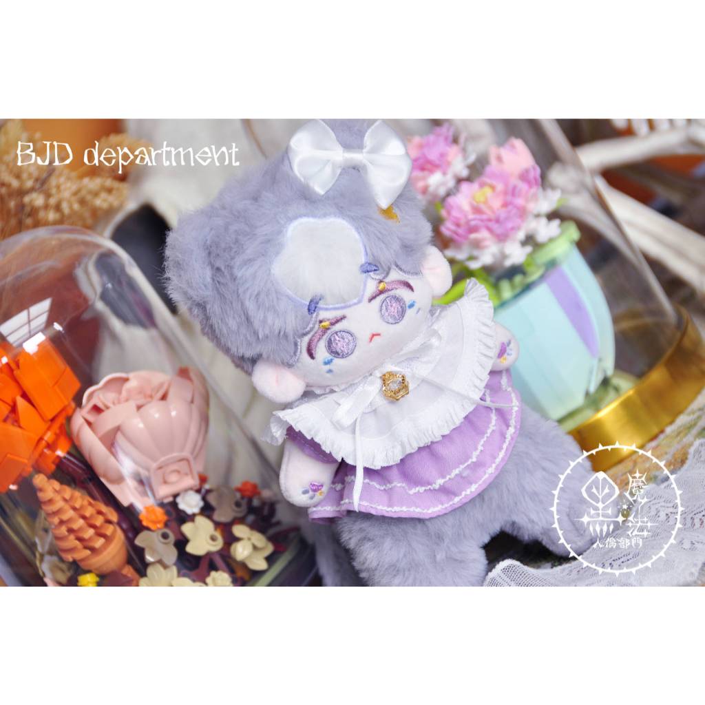 多色】10、15cm棉花娃服小卡農_黑魔法人偶部門娃衣棉花娃娃衣10公分15