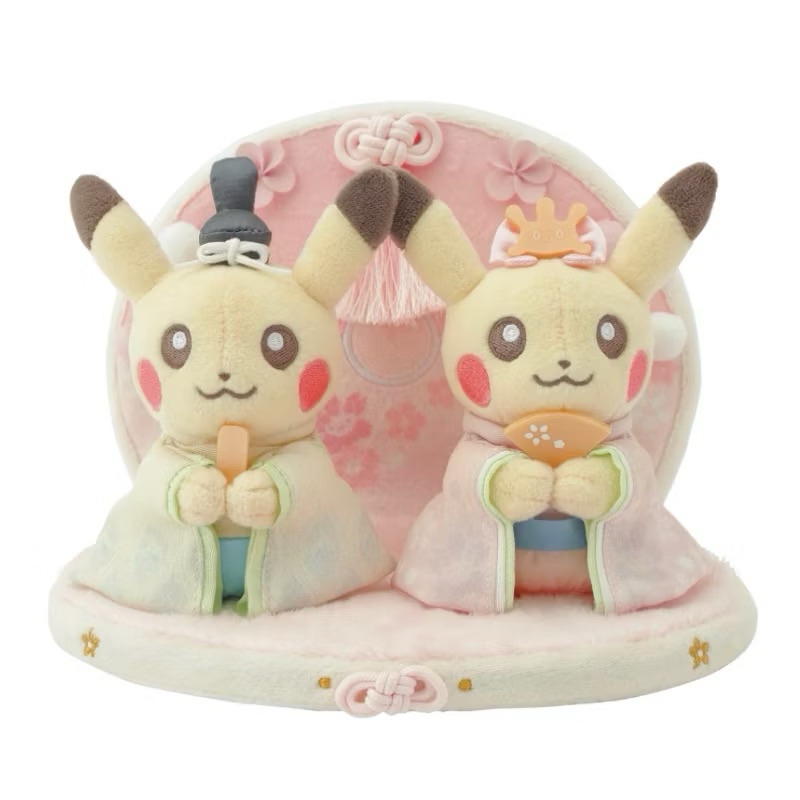 「現貨」日版 日本寶可夢中心Pokémon Center 限量 限購 女兒節限定皮卡丘娃娃 | 蝦皮購物