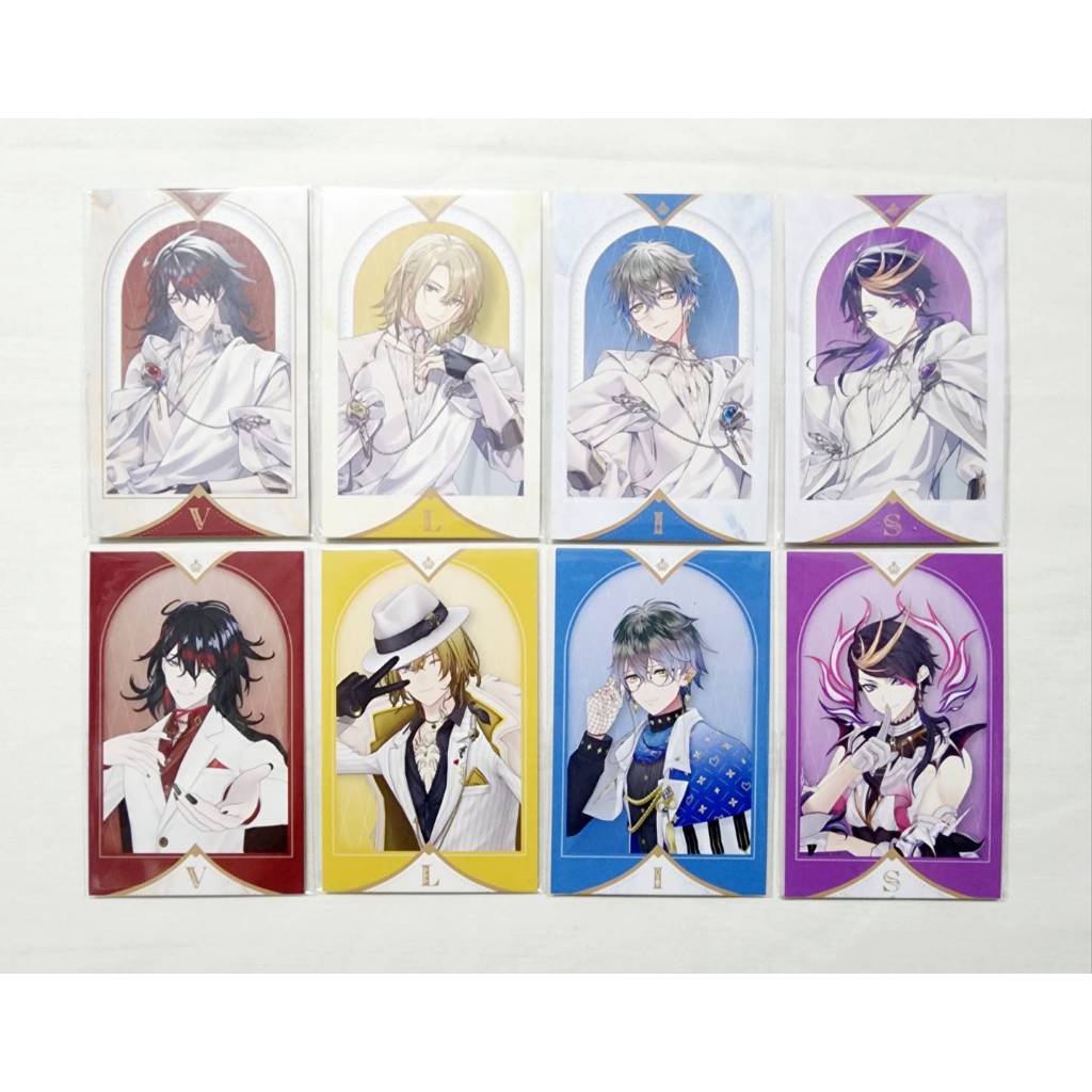 Nijisanji EN 彩虹社Luxiem 三周年拍立得Vox/Ike/Luca/Shu 普拍/隱拍