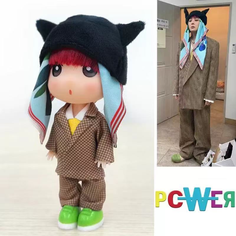 🔥免運預售🔥VIP自製 POWER GD 權志龍 GD公仔娃娃 鑰匙圈 雛菊 MAMA 粉紅皇冠 人偶手辦 小雛菊吊飾 | 蝦皮購物