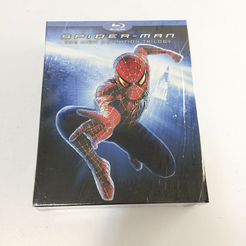 二手正版藍光BD 蜘蛛人三部曲 SPIDERMAN THE HIGH DEFINITION TRILOGY四碟 繁中字 蝦皮購物