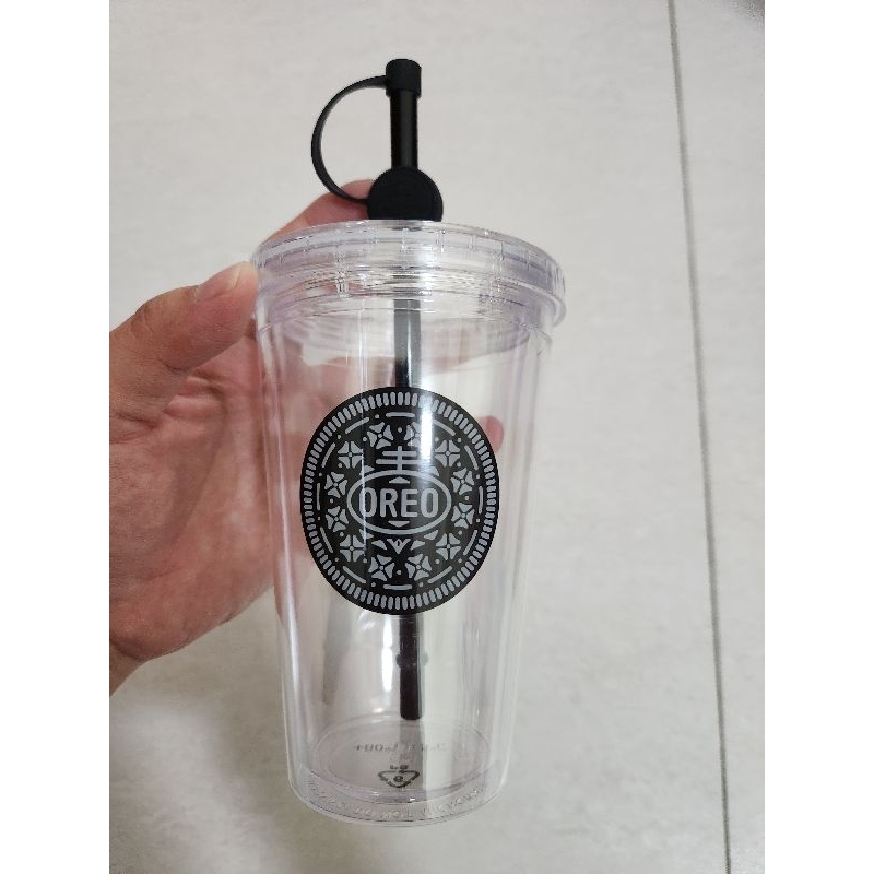 全新未使用 oreo 環保杯 隨行杯 吸管 330ml | 蝦皮購物