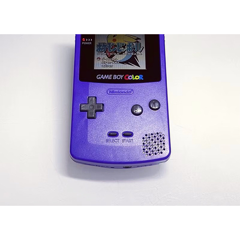 勇者電玩屋】GBC正日版-9.5成新極美品GBC主機紫色款（Gameboy