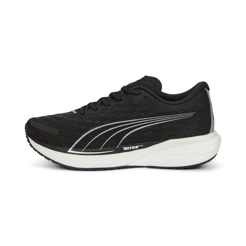 @SIX@PUMA Deviate NITRO™ 2 慢跑運動鞋 男款 氮氣跑鞋 黑白 376807-01水藍橘 23 | 蝦皮購物
