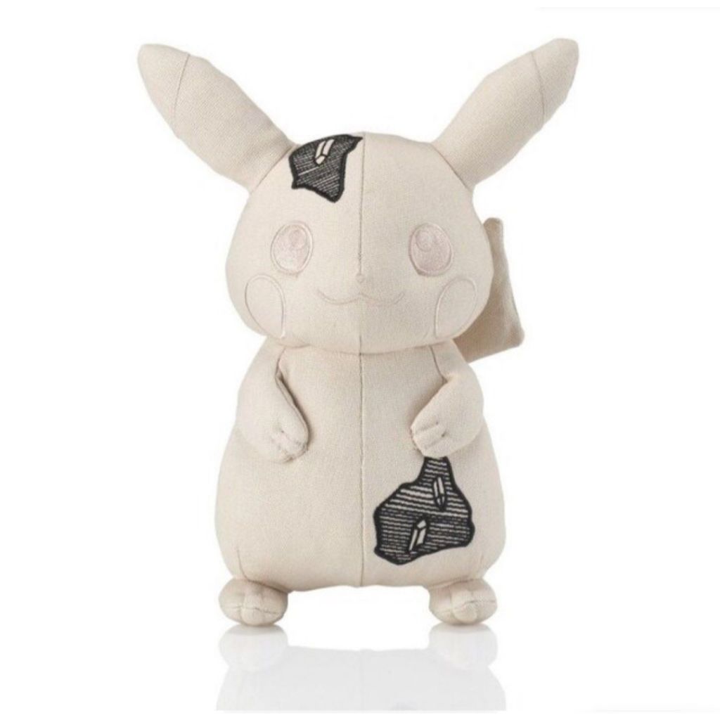 聯名限定Daniel Arsham x Pokemon 聯名plush Pikachu 寶可夢神奇寶貝