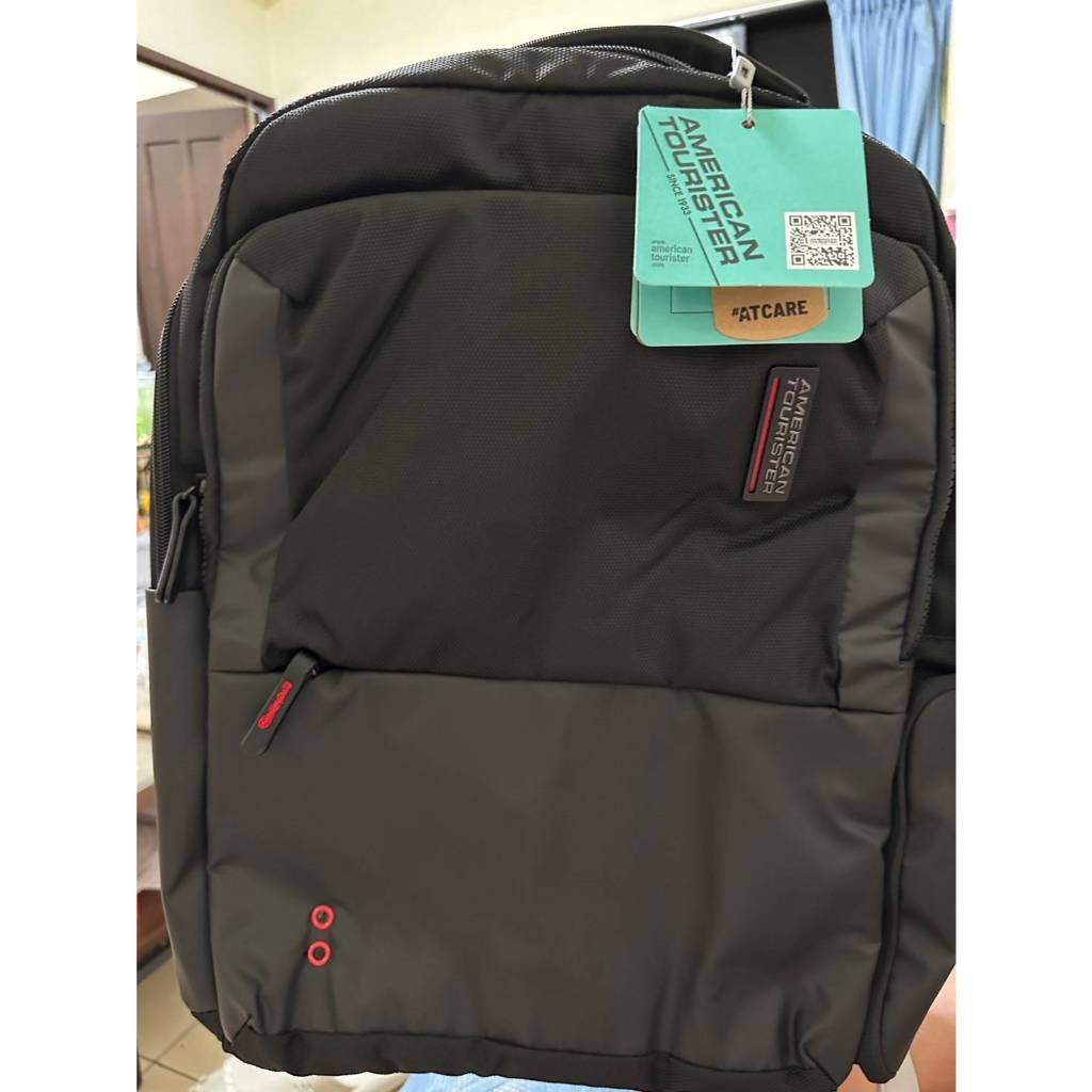 AMERICAN TOURISTER 美國旅行者 ZORK AY1*09006 減壓抗菌輕量筆電後背包14吋 | 蝦皮購物