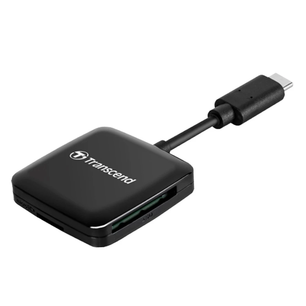 輕巧極簡的 iPhone 15/16 必備神隊友：創見 Transcend RDC3 USB-C 讀卡機推薦