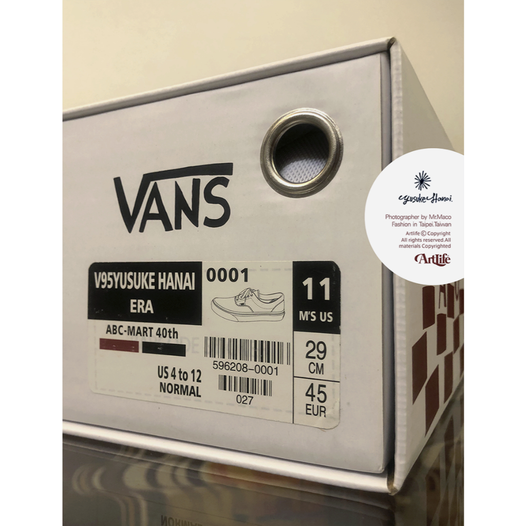 Artlife @ 花井祐介Hanai Yusuke VANS Era纪念ABCMart 40TH | 蝦皮購物