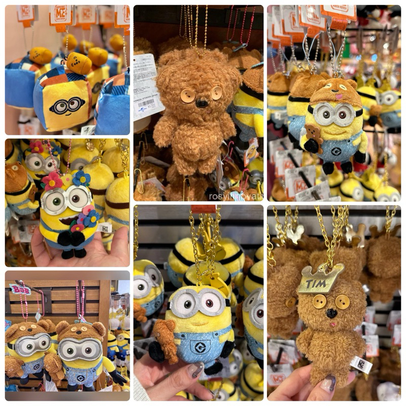 預購 ️日本 環球影城 小小兵 Tim熊 提姆熊 吊飾娃娃 掛件 鑰匙圈 獨角獸 Minions | 蝦皮購物