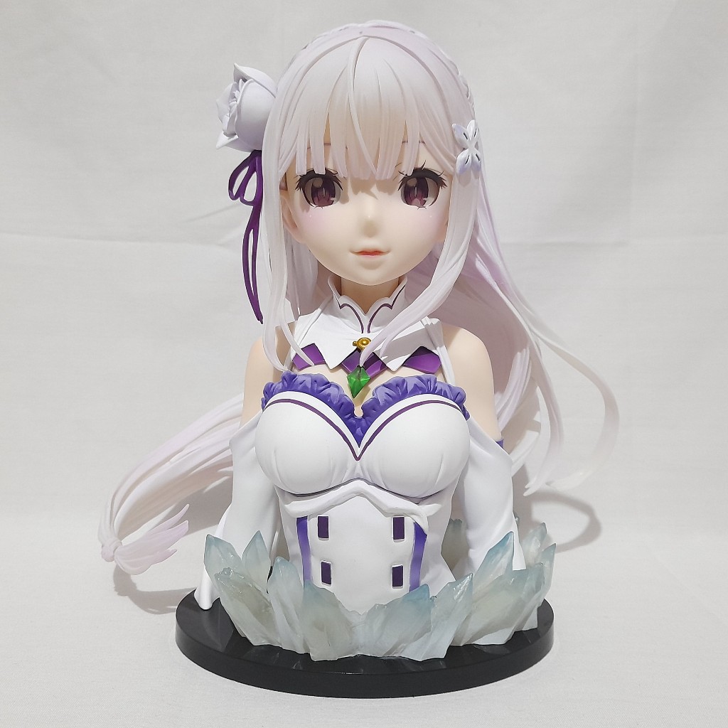 正版 日版 Re:0 A賞 愛蜜莉雅 二手 一番賞 Re:從零開始的異世界生活 艾蜜莉亞 胸像 半身像 公仔 | 蝦皮購物