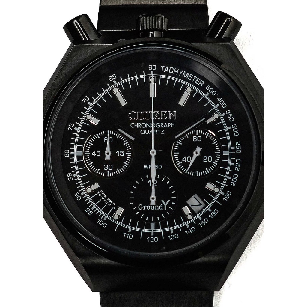 Ground Y CITIZEN Yohji Yamamoto 山本耀司TSUNO Chrono 手錶計時碼錶