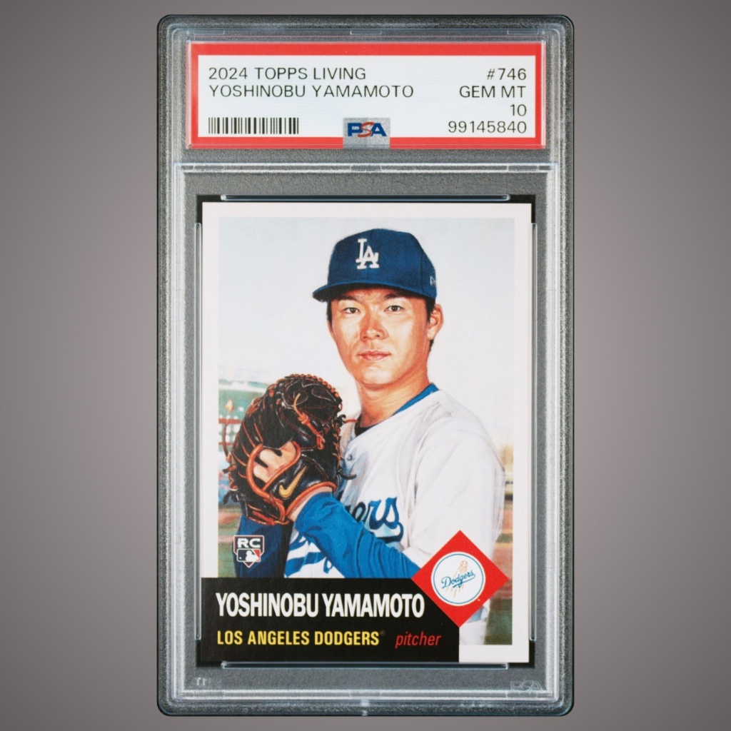 A*面様 PSA10 山本由伸 Topps now living set 746 【公式通販】