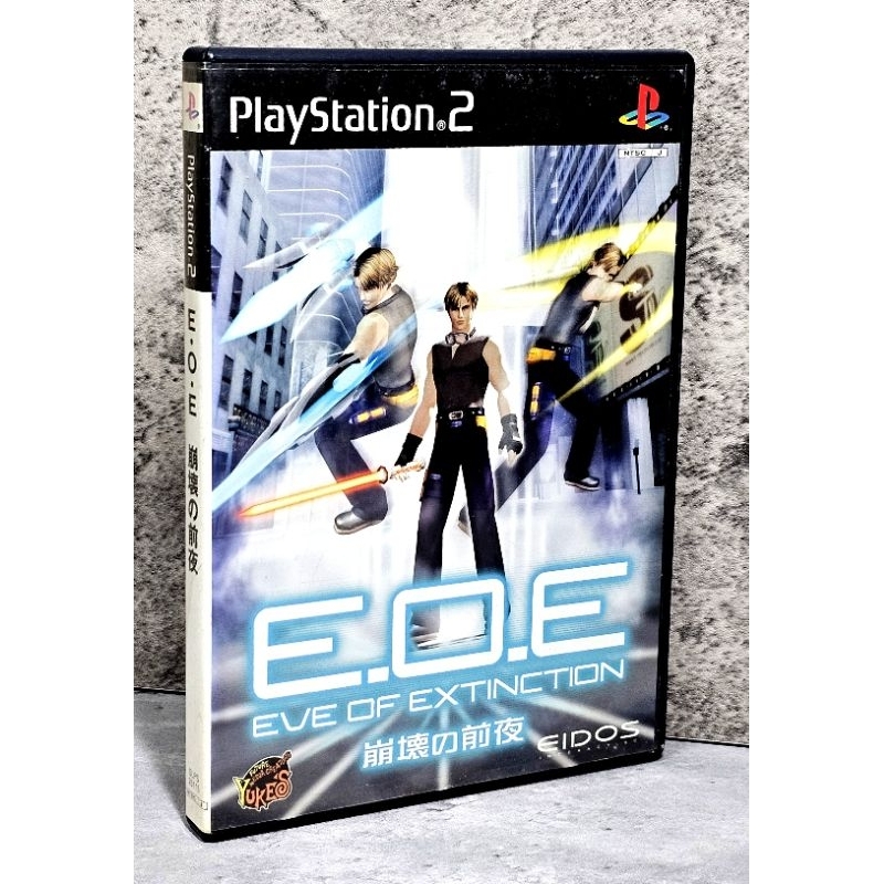 最低價 絕版 正版PS2 （無說明書）日版 E.O.E 崩壞的前夜 絕跡前夕 EVE OF EXTINCTION 遊戲 | 蝦皮購物