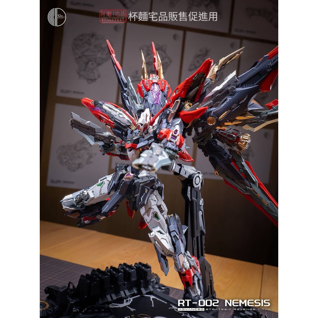 杯麵宅品】5月三批預購! 無限維度無限新星1/100 復仇女神RT-002 10周年 
