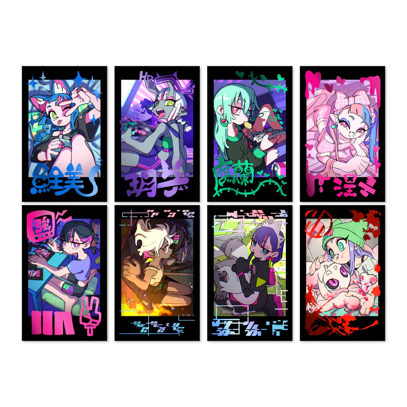 代購數量限定預約3月はなぶし個展拍立得隨機八款ZUTOMAYO 永遠是深夜有