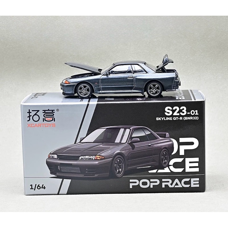 六四分之一】POPRACE｜NISSAN SKYLINE GT-R BNR32｜東瀛戰神GTR R32｜1