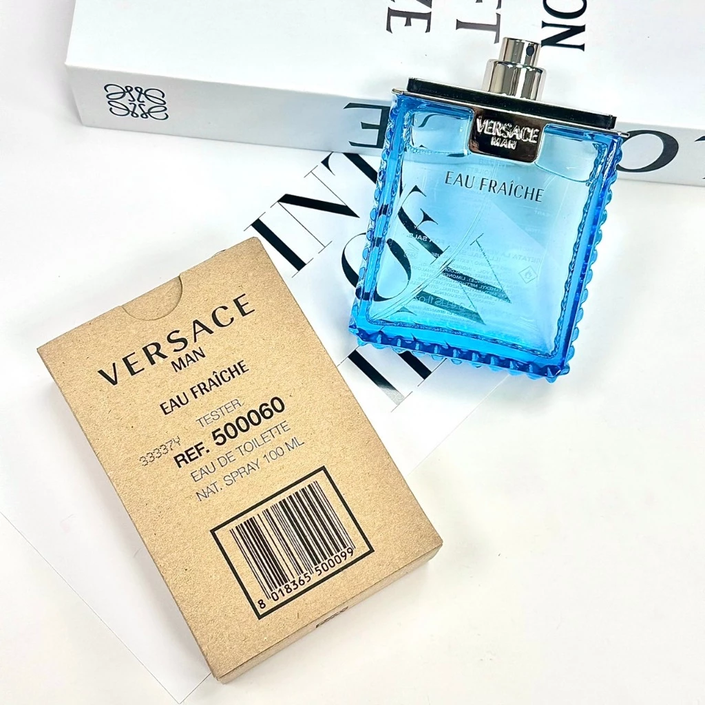 ◆NANA◆Versace 凡賽斯 Eau Fraiche 雲淡風輕 男性淡香水 100ML TESTER 沒有瓶蓋 