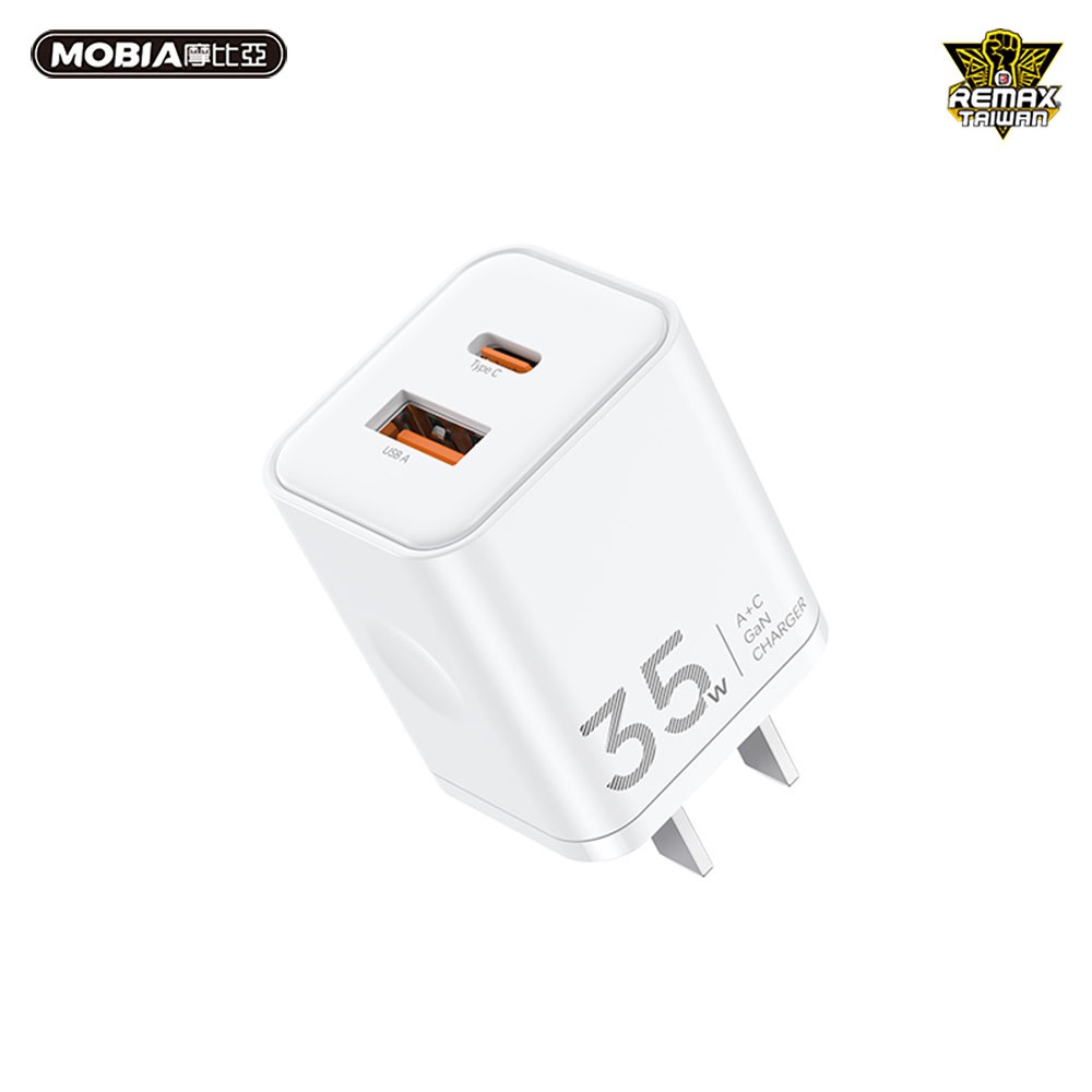 REMAX RP-U161 飛將 35W A+C融合快充氮化鎵旅行充電器 智能控溫 便攜收納 正版台灣公司貨 | 蝦皮購物
