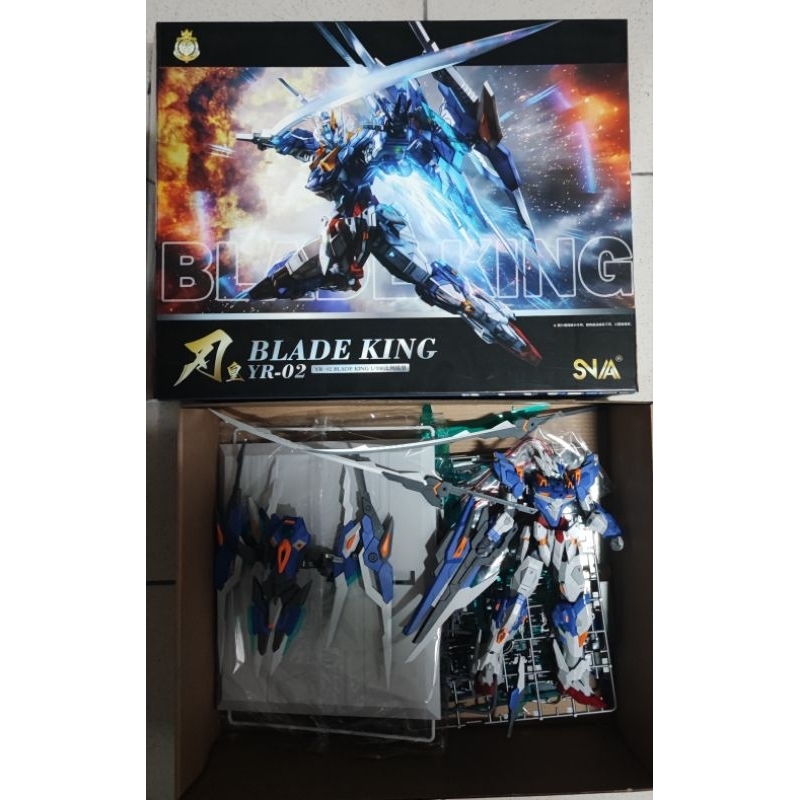 SNNA YR-02 刃皇 1/100 非鋼彈 OO 能天使 風靈鋼彈 | 蝦皮購物