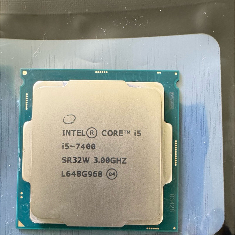 桌機cpu 1151腳位 intel i5 7400 | 蝦皮購物