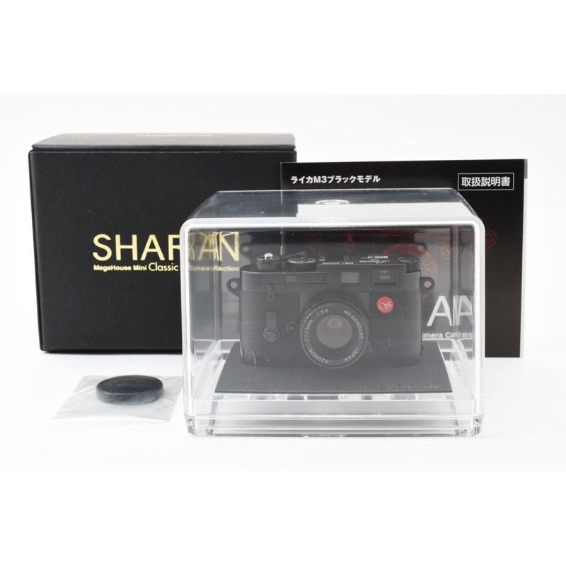 SHARAN LEICA 徠卡》 絕版日版M3 black 黑色底片模型MEGAHOUSE 萊卡